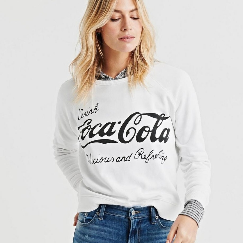 Coca-cola pullover sweatshirt